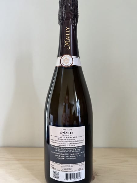 Champagne Mailly, Grand Cru Blanc de Pinot Noir Brut