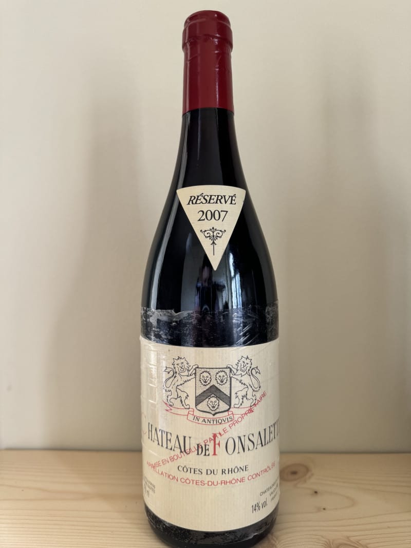 Château de Fonsalette 2007, Emmanuel Reynaud