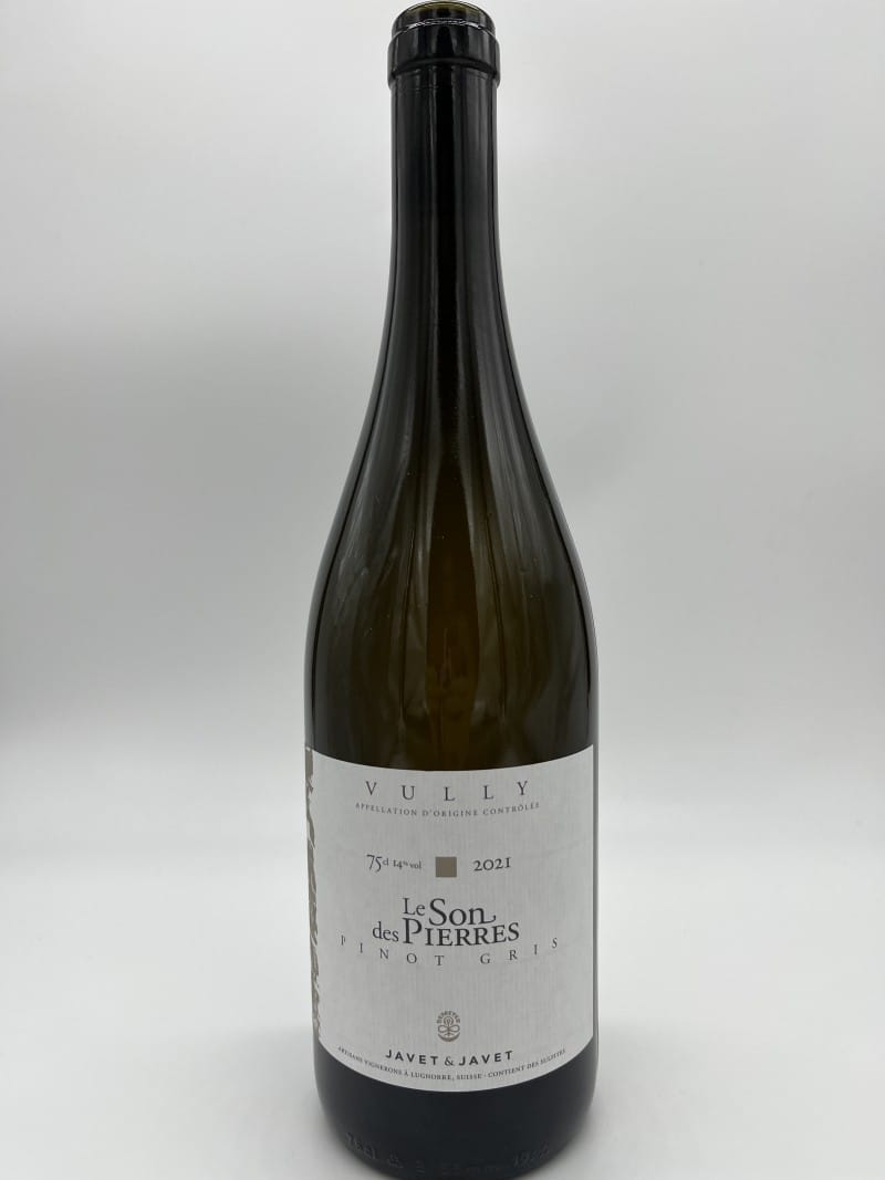 Pinot gris Le Son des Pierres 2023, Javet & Javet Pinot gris Le Son des Pierres 2023, Javet & Javet