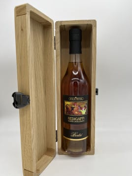 Grappa di Redigaffi, Tua Rita, caisse en bois