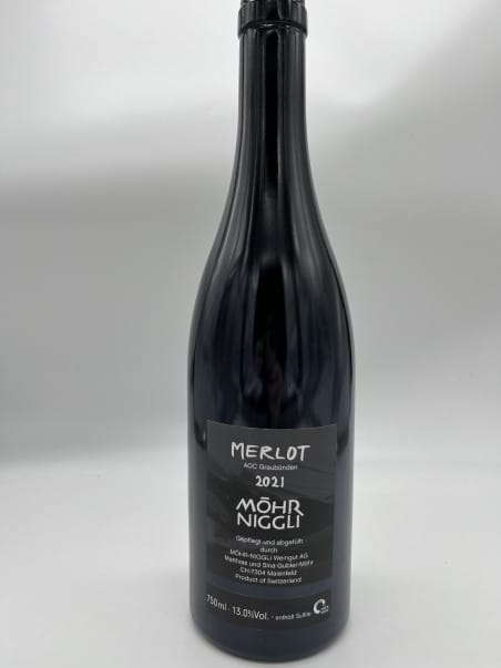 Merlot 2023, Weingut Möhr-Niggli