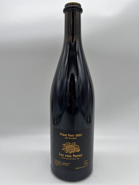 Pinot Noir 2023, Les vins Porret